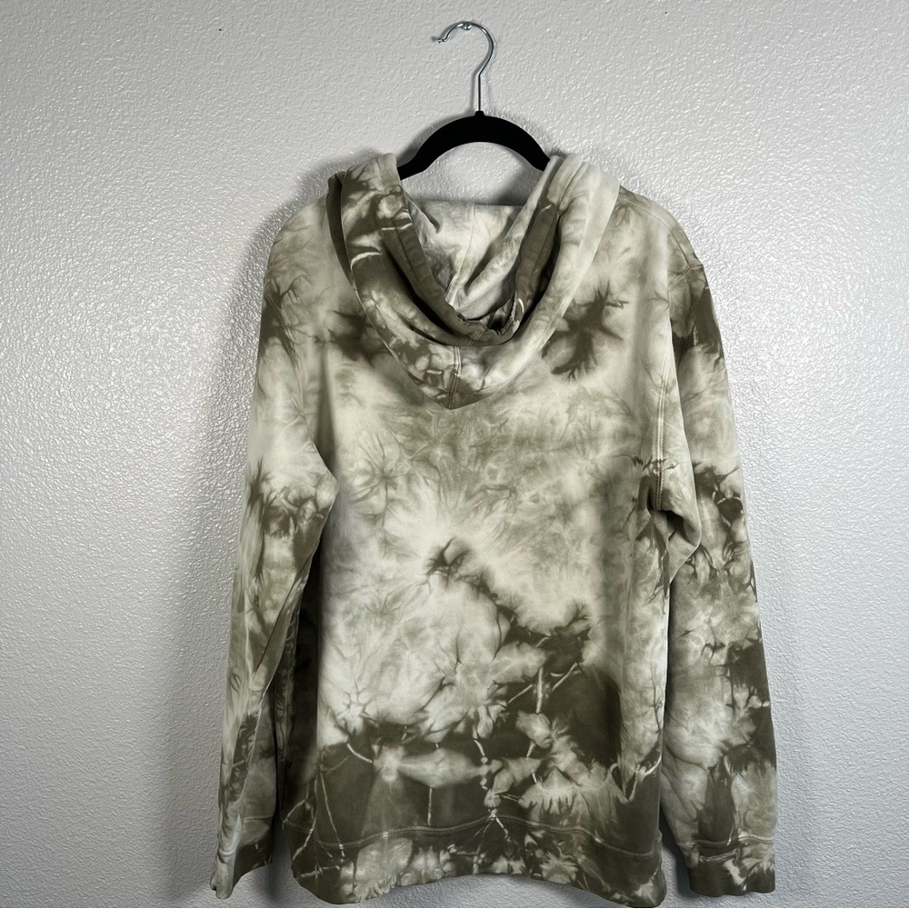 80eighty Men’s Olive and White Tie-Dye Hoodie Small - Picture 7 of 9